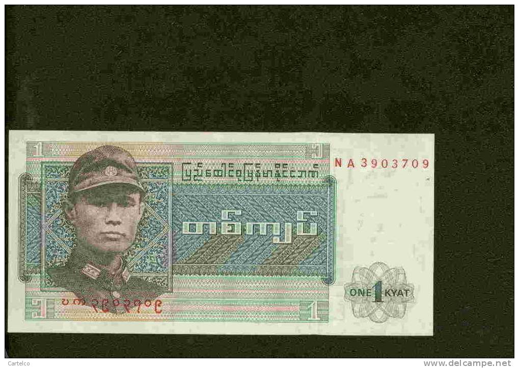 Burma 1 Kyat 1972 Uncirciulated - Other - Asia