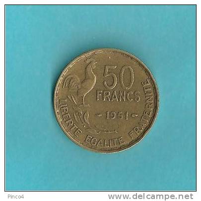 FRANCE - FRANCIA 50 FRANCS 1951 - Altri & Non Classificati