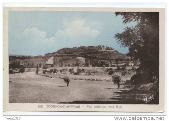 Tournon D'Agenais - Vue Generale Sud - Tournon D'Agenais