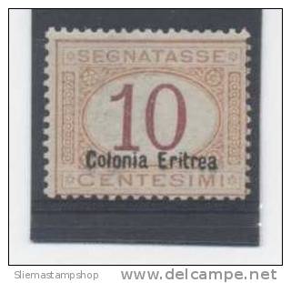 ITALY ERITREA - 1920/26 OVERPRINT ON BACK - V3439 - Eritrea