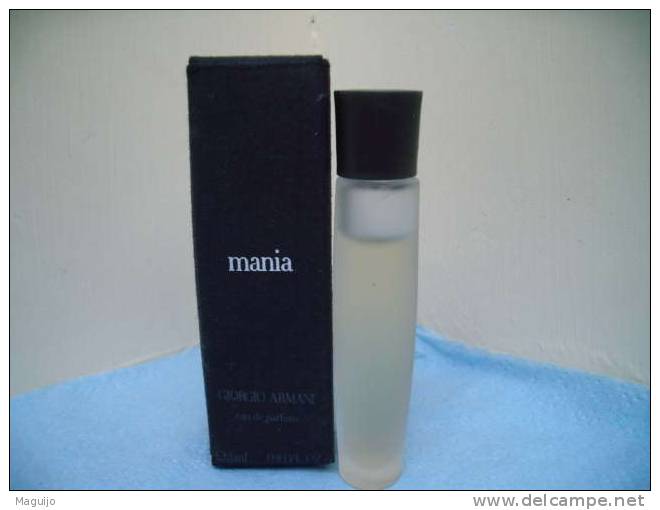 ARMANI "ARMANI MANIA  " MINI EDP 3 ML LIRE !!! - Miniatures Men's Fragrances (in Box)