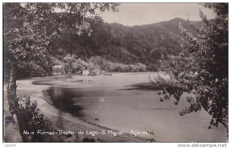 Portugal - Açores - Furnas - Trecho Do Lago - Açores