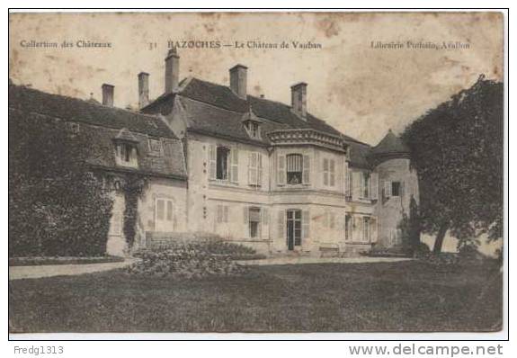 Bazoches - Chateau De Vauban - Bazoches
