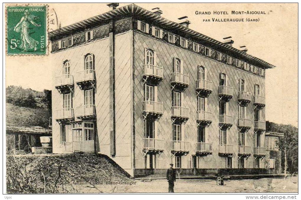 CPA - 30 - Grand Hôtel MONT-AIGOUAL Par VALLERAUGUE  - 808 - Autres & Non Classés