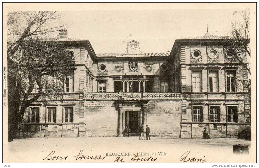 CPA - 30 - BEAUCAIRE - L'Hôtel De Ville - 810 - Beaucaire