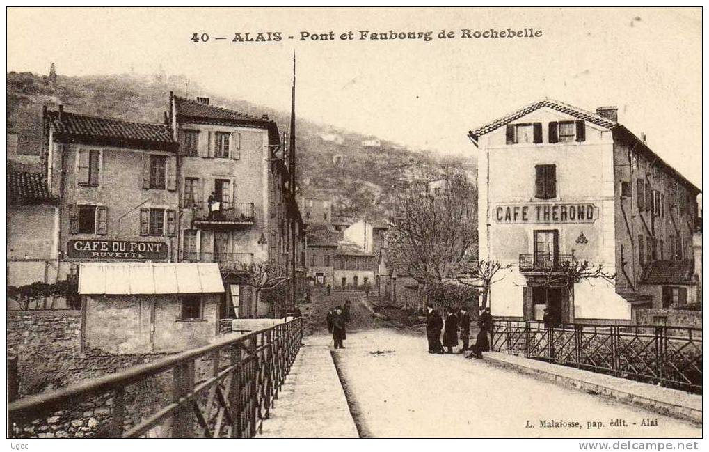 CPA - 30 - ALAIS - Pont Et Faubourg De Rochebelle - 812 - Alès
