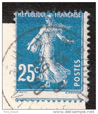 Y&T N°140 Sur Lettre Variété Piquage à Cheval - Briefe U. Dokumente