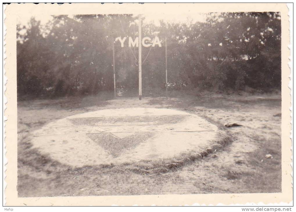 YMCA. Photo Originale 6x 8.5 Cm - Padvinderij