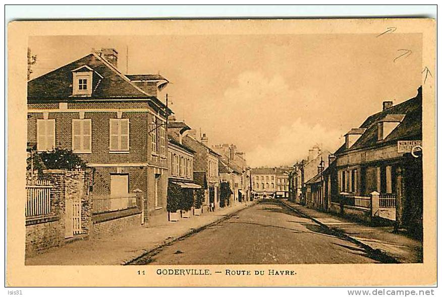 Dép 76 - Goderville - Route Du Havre - état - Goderville