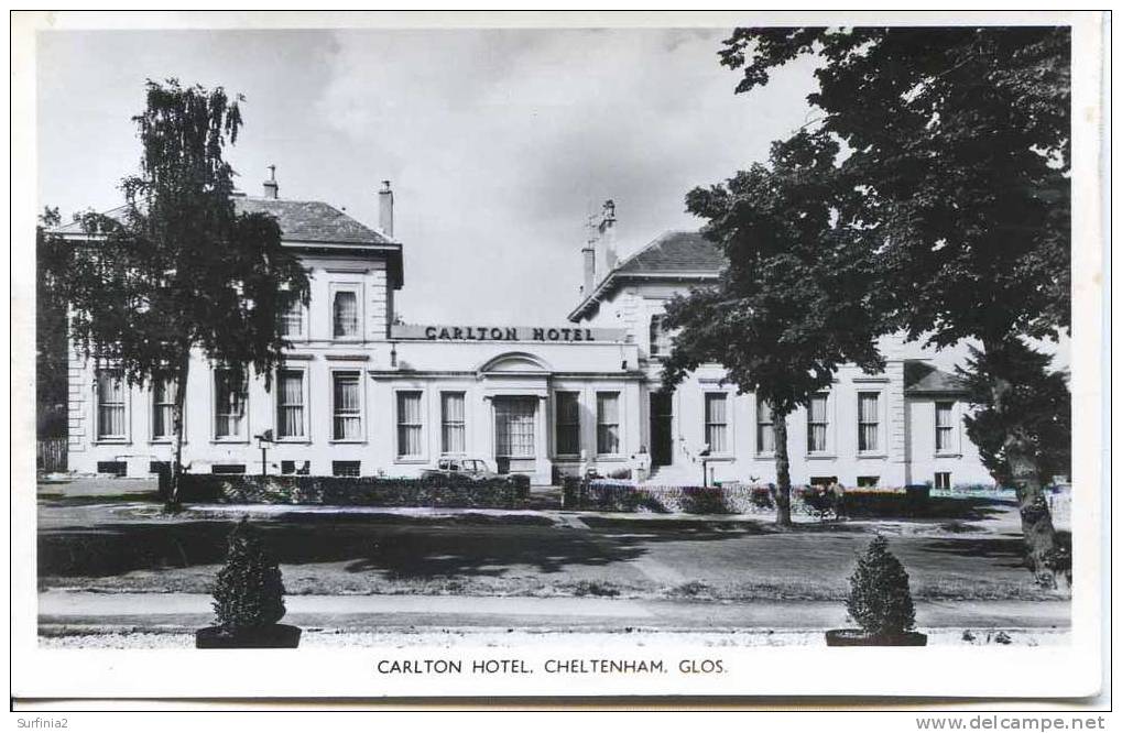 GLOS - CHELTENHAM - CARLTON HOTEL RP  Gl222 - Cheltenham