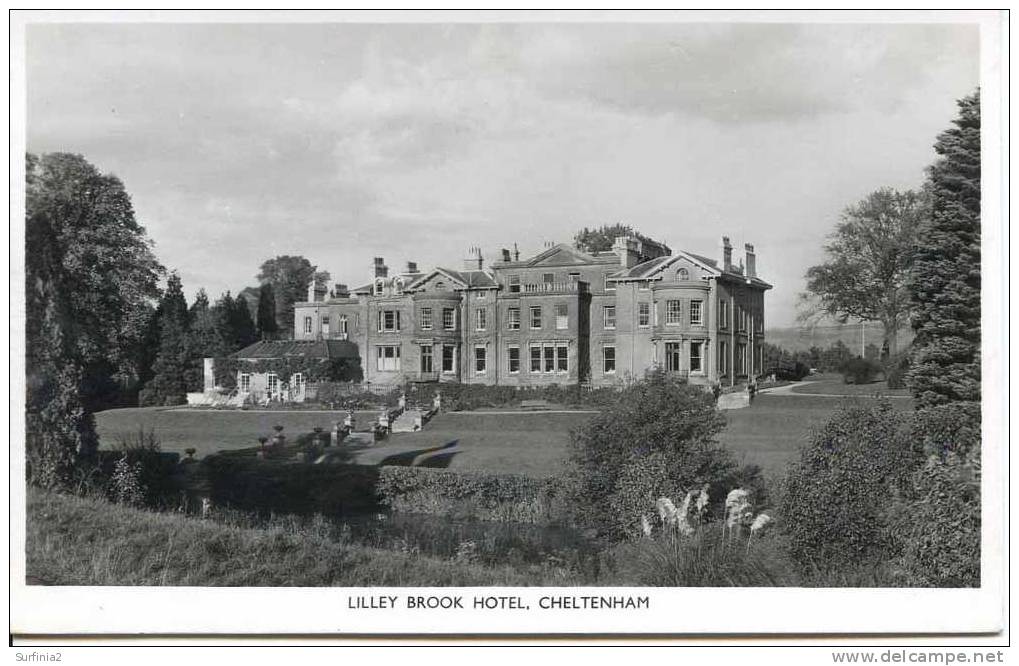 GLOS - CHELTENHAM - LILLEY BROOK HOTEL RP  Gl226 - Cheltenham