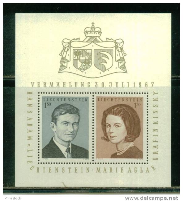 LIECHTENSTEIN BF N° 10 ** - Blocks & Sheetlets & Panes