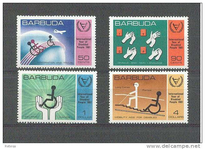 BARBUDA  INTERNATIONAAL JAAR VAN DE GEHANDICAPTEN  1981 ** - Antilles