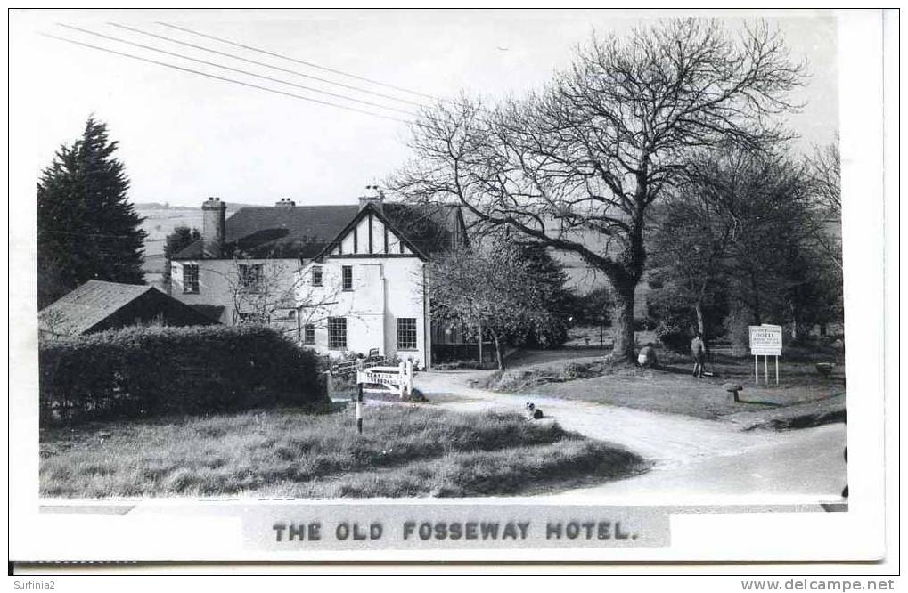 GLOS - THE OLD FOSSEWAY HOTEL RP  Gl235 - Autres & Non Classés