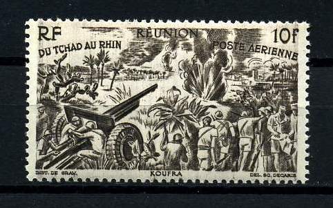 REUNION 1946 P.A. N° 37**  Neuf Ier Choix. Superbe.  Cote: 1.30€ (Tchad Au Rhin) - Altri & Non Classificati