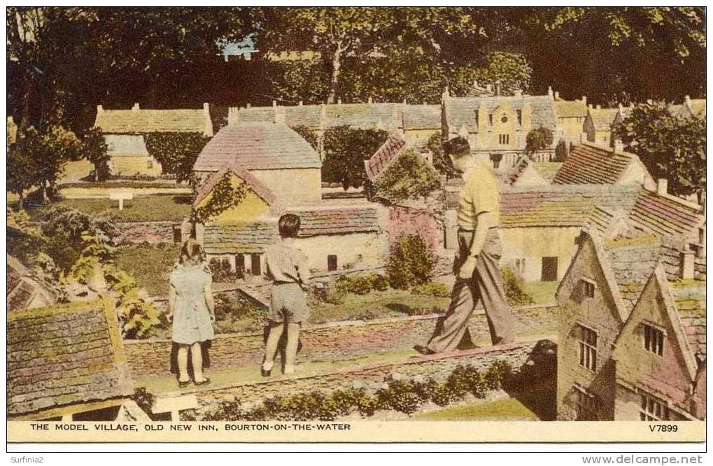 GLOS - BOURTON ON THE WATER  - THE MODEL VILLAGE - OLD NEW INN V7899  Gl244 - Other & Unclassified