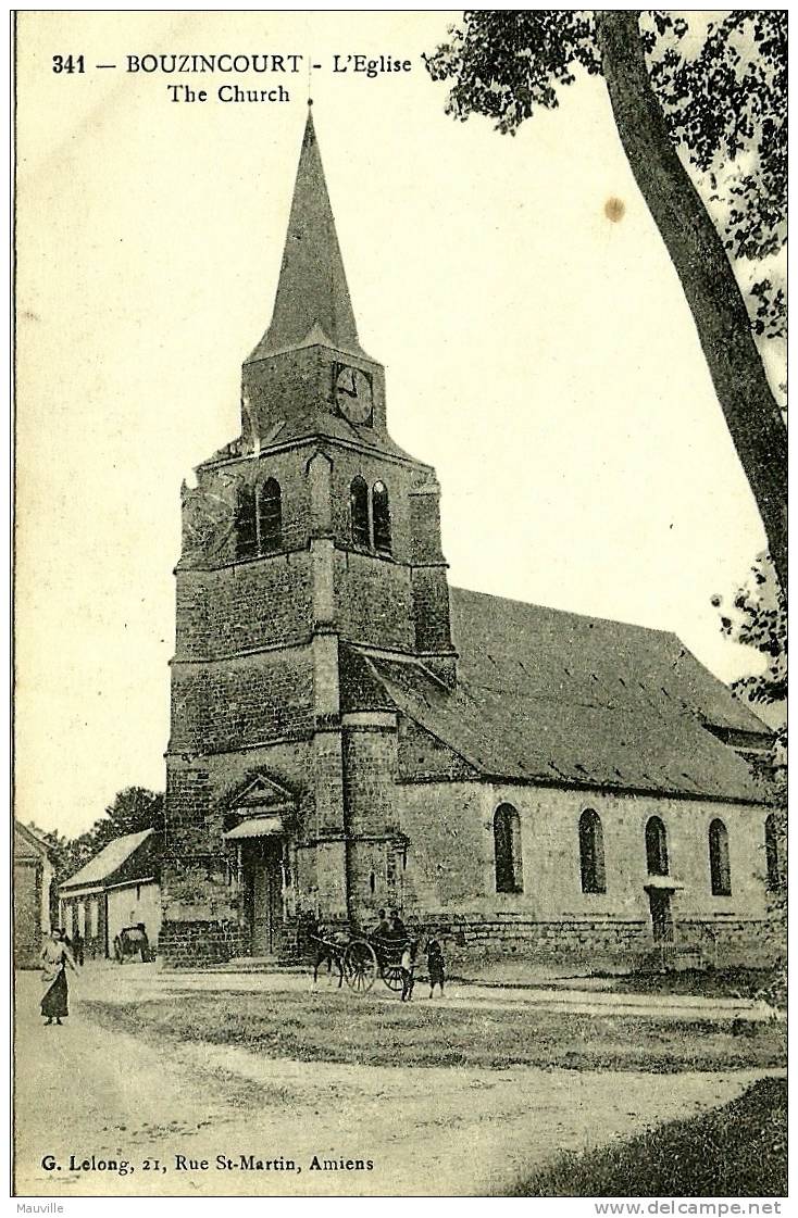 BOUZINCOURT - L´Eglise - Autres & Non Classés