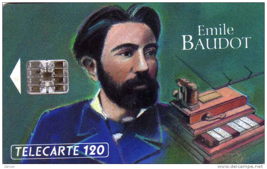 Télégraphie  -  Emile  Baudot - Personnages