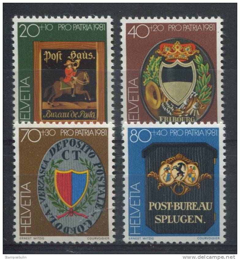 1981 COMPLETE SET PRO PATRIA MNH ** - Ungebraucht