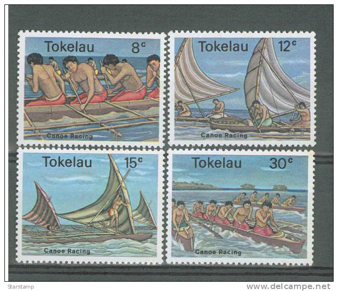 TOKELAU 1978 CANOE RACING - Tokelau