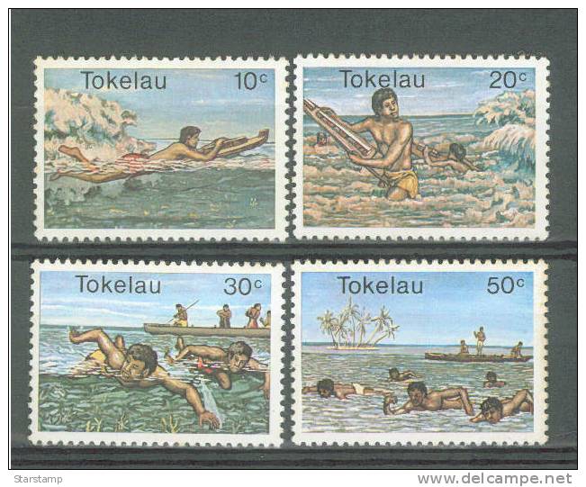 TOKELAU 1980 WATER SPORTS - Tokelau