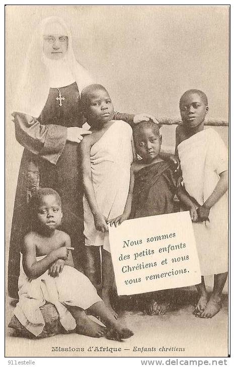 Missions D,afrique - Enfants Chrétiens - Missions
