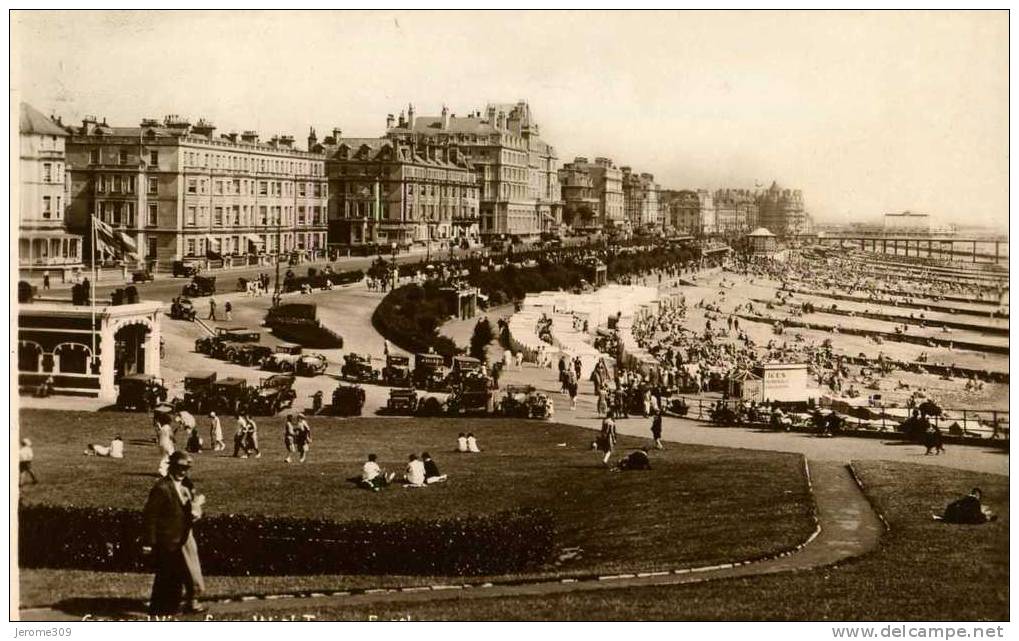 ROYAUME-UNI - EASTBOURNE - CPA - N°44 - Eastbourne, General View From Wish Tower - Eastbourne