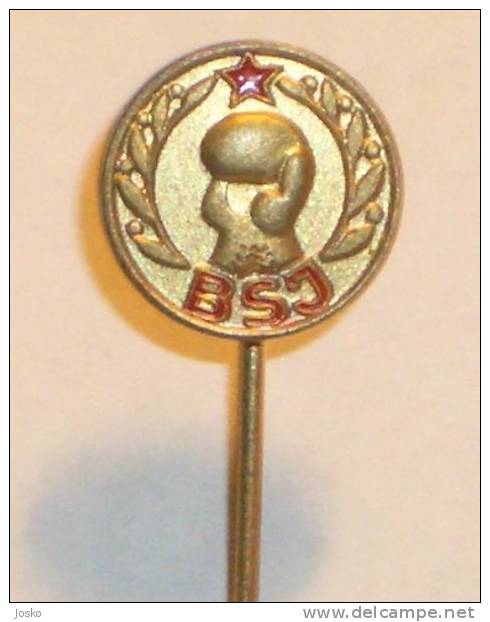 YUGOSLAVIAN BOXING FEDERATION * Pin Badge Boxing Boxe Boxeo Boxen Pugilato Boksen Boksning Boksing Boxning - Boxen