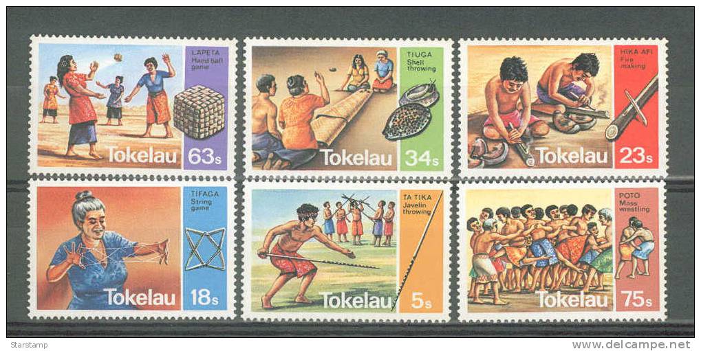 TOKELAU 1983 TRADITIONAL GAMES - Tokelau