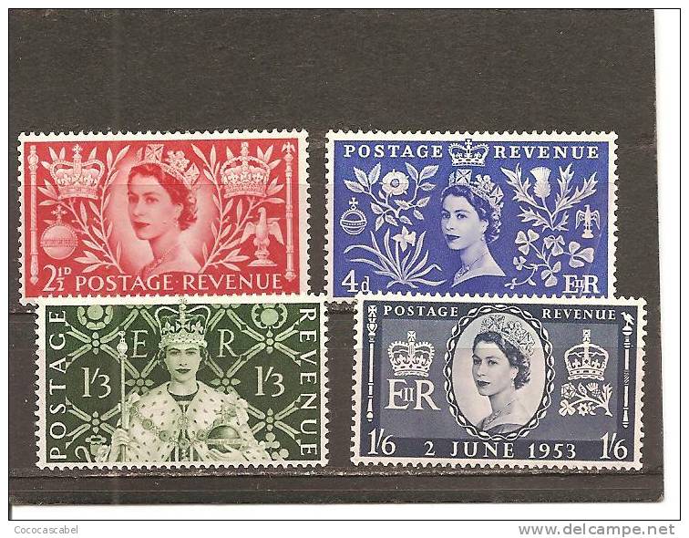 Gran Bretaña/ Great Britain Nº Yvert  279-82 (MH/*). - Unused Stamps