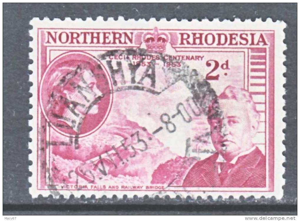 Northern Rhodesia  56  (o) - Rhodésie Du Nord (...-1963)