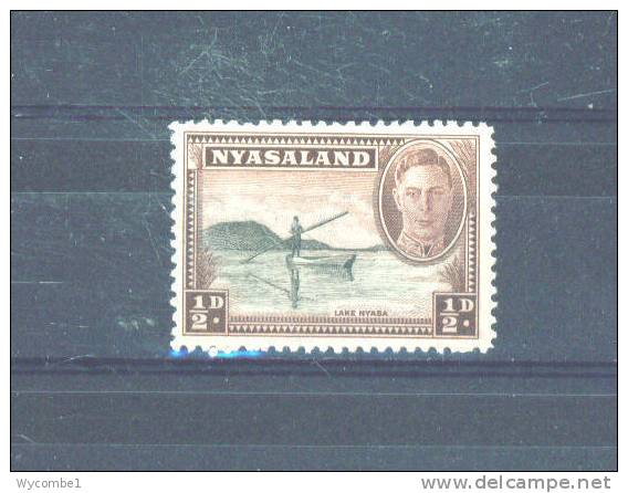 NYASALAND - 1945  George VI  1/2d MM - Nyasaland (1907-1953)