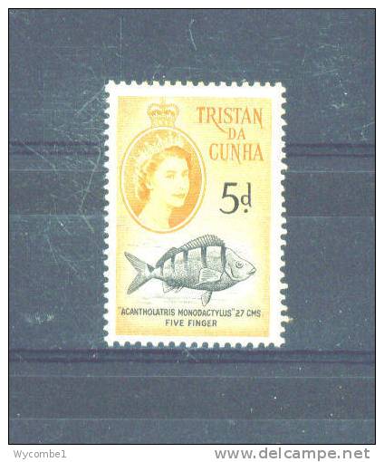 TRISTAN DA CUNHA - 1960  Elizabeth II Marine Life  5d  MM - Tristan Da Cunha