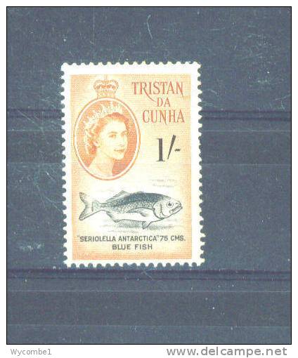 TRISTAN DA CUNHA - 1960  Elizabeth II Marine Life  1s  MM - Tristan Da Cunha