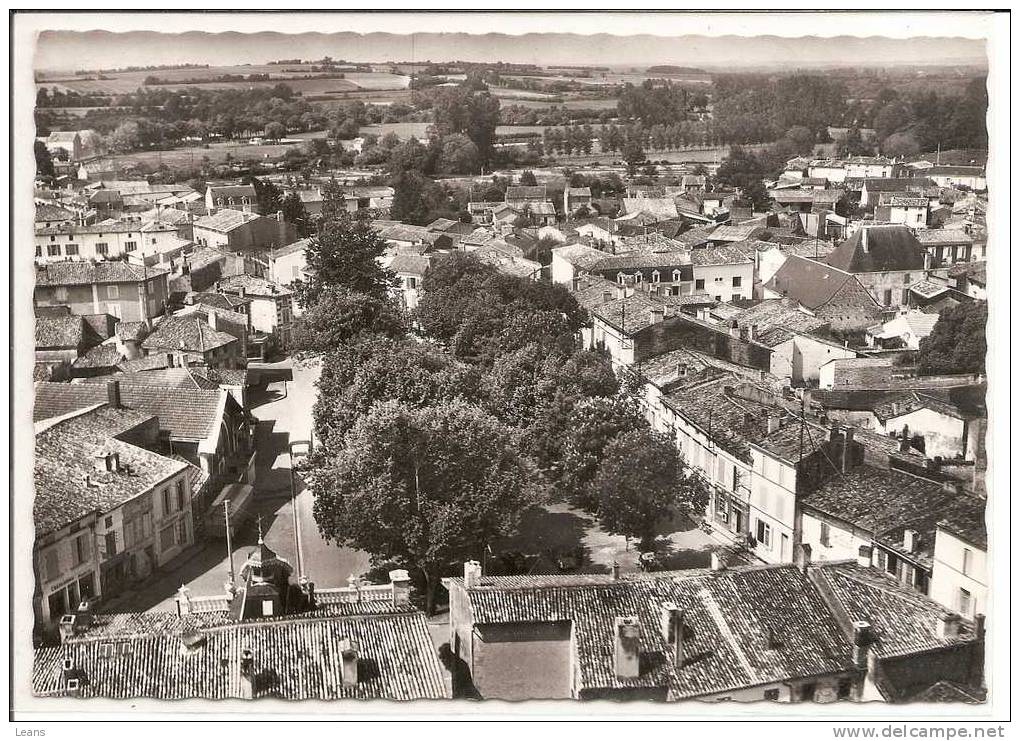 AULNAY  Place Aristide Briand,vue Aérienne - Aulnay