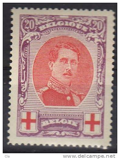 134A  D. 12  **  Cob 250 - 1914-1915 Red Cross