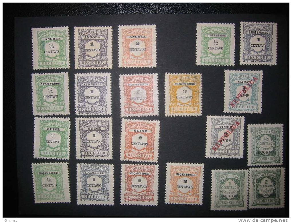 Timbres Taxe 1911-25 - Oblitérés