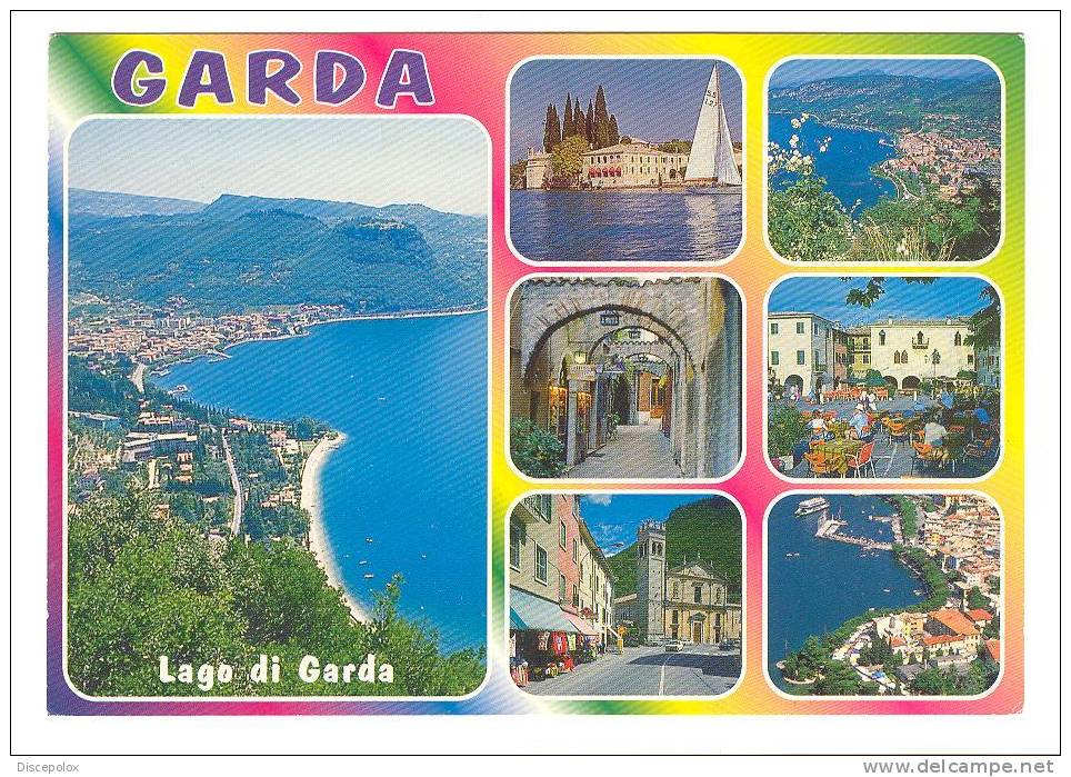 B1710 Garda (Verona) - Lago Di Garda - Multipla / Viaggiata - Altri & Non Classificati