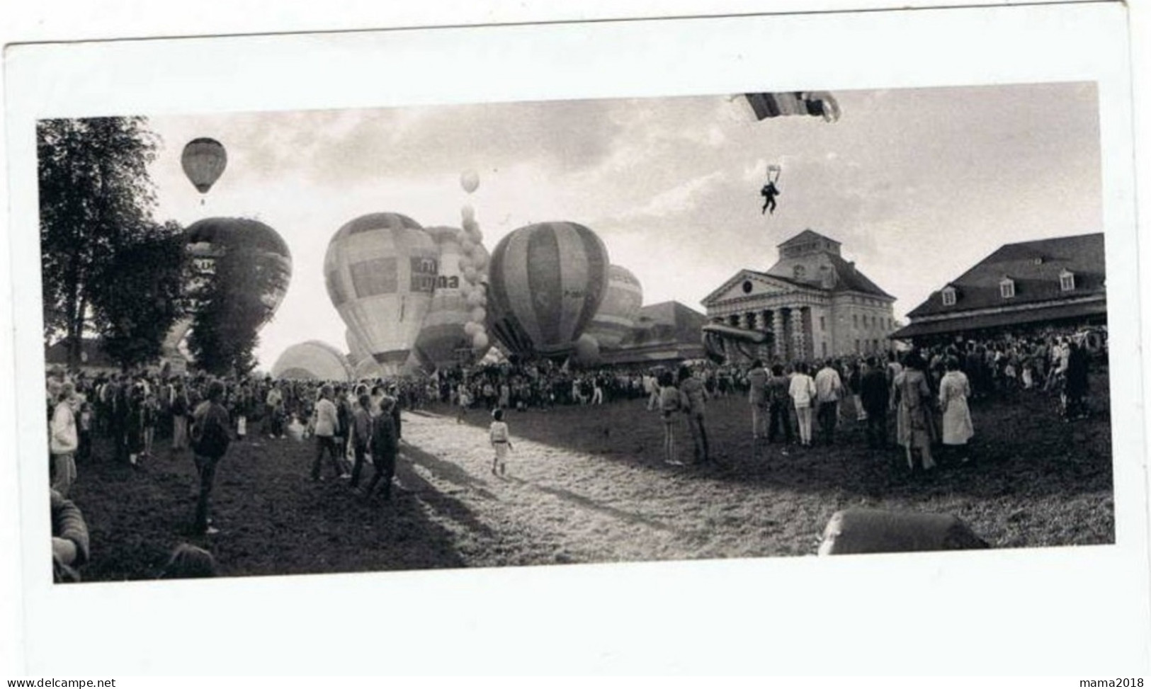 Mongolfières    Carte  12 Cm  X18 Cm      Marc Paynard - Luchtballon