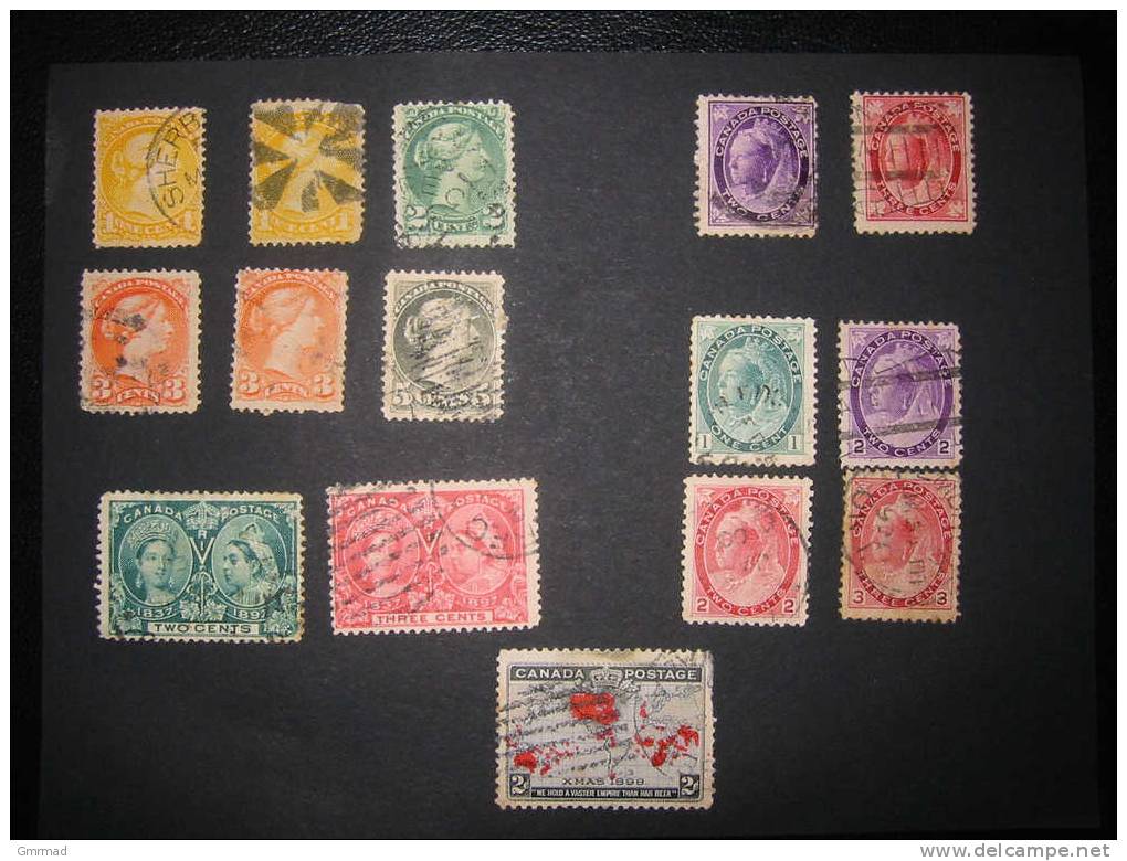 Reine Victoria - Used Stamps