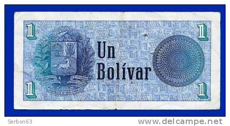 MONNAIE BILLET USAGE VENEZUELA AMERIQUE DU SUD 1 BOLIVAR N° A 83477830 ANNEE 5 OCTOBRE1989 BANCO CENTRAL DE VENEZUELA