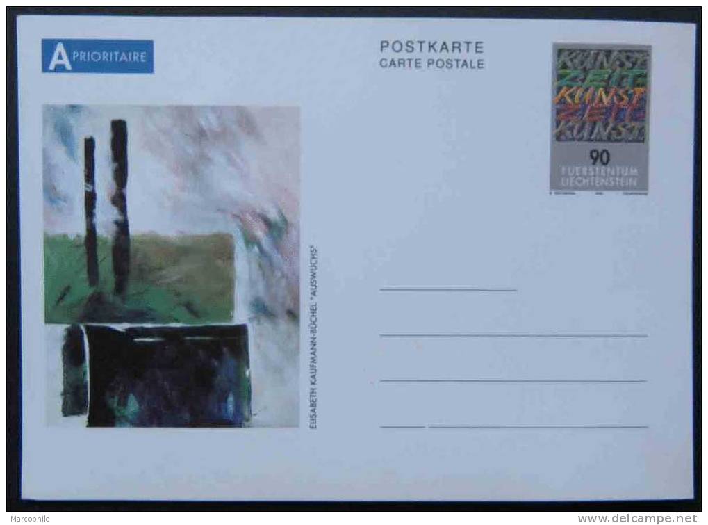 LICHTENSTEIN / 1992 ENTIER POSTAL ILLUSTRE  (ref 1232) - Stamped Stationery