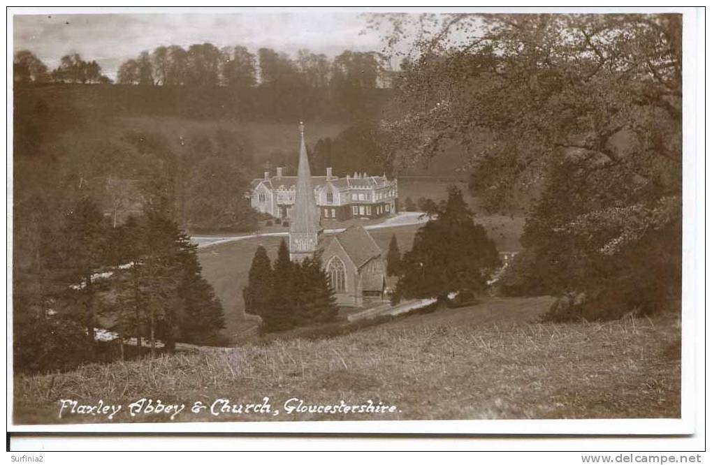 GLOS - FLAXLEY ABBEY  AND CHURCH RP  Gl80 - Other & Unclassified