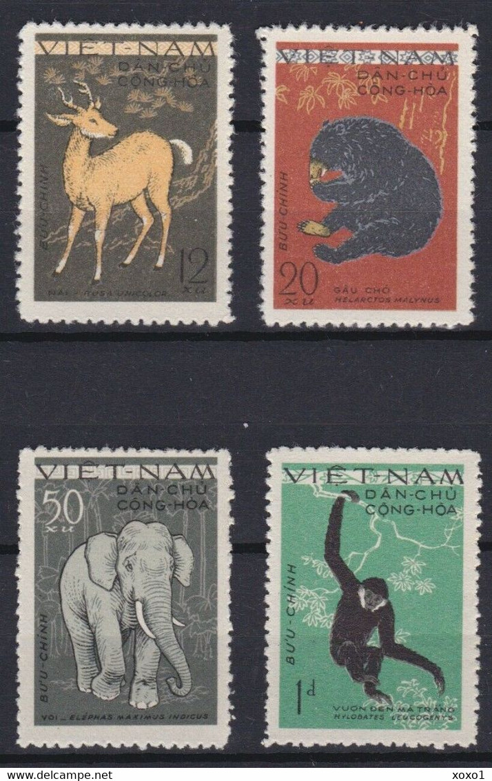 Vietnam 1961 Mi.No. 154 - 157 Animals 4v MNH** 40,00 € - Affen