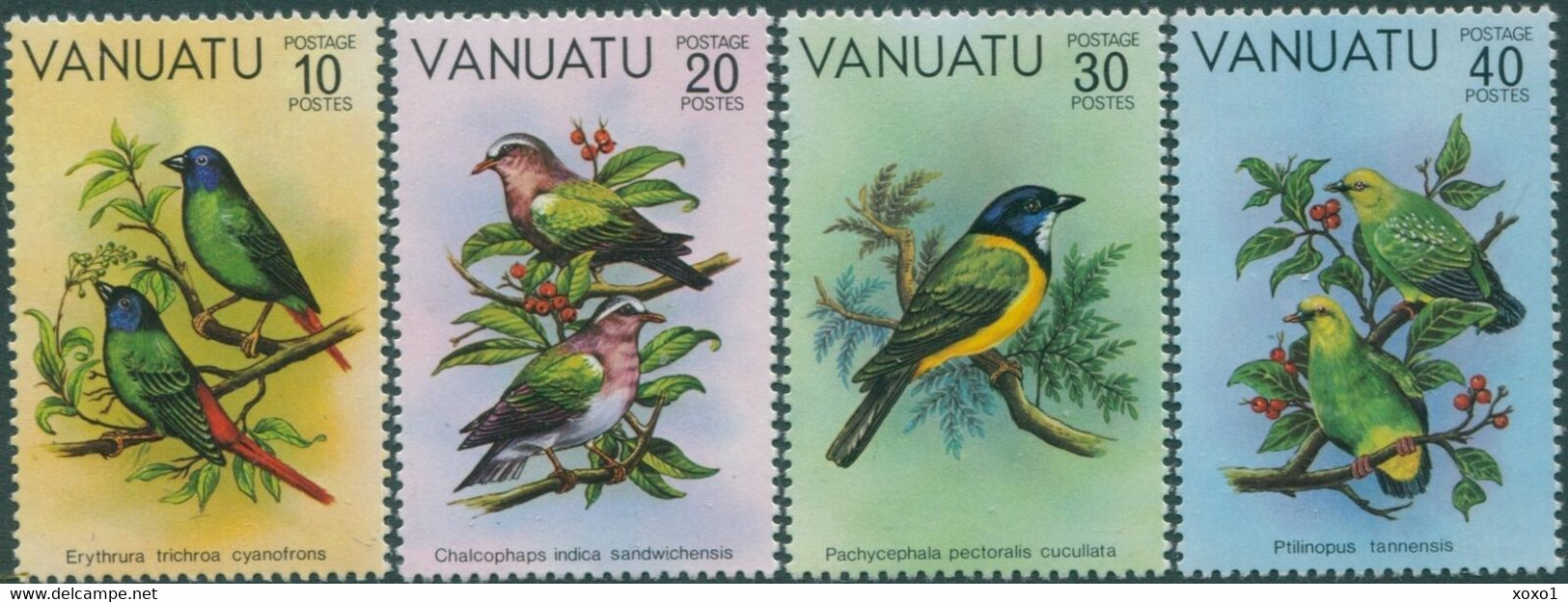 Vanuatu 1981 MiNr. 598 - 601    Birds Vogel 4v MNH**  5,50 € - Autres & Non Classés