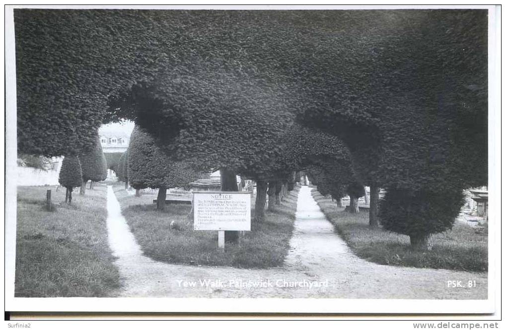 GLOS - PAINSWICK CHURCHYARD - YEW WALK RP  Gl90 - Other & Unclassified