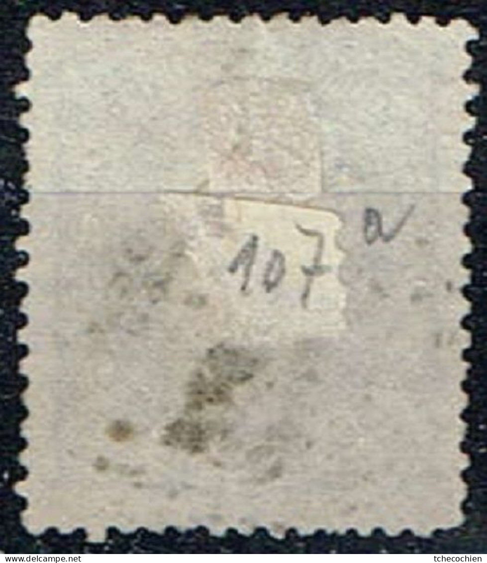 Espagne - 1870 - Y&T N° 107 A - Oblitéré - Oblitérés