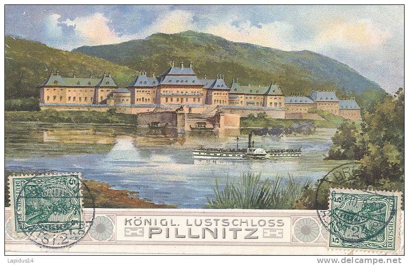 X69/ CPA   PILLNITZ    KONIGL LUSTSCHLOSS - Pillnitz