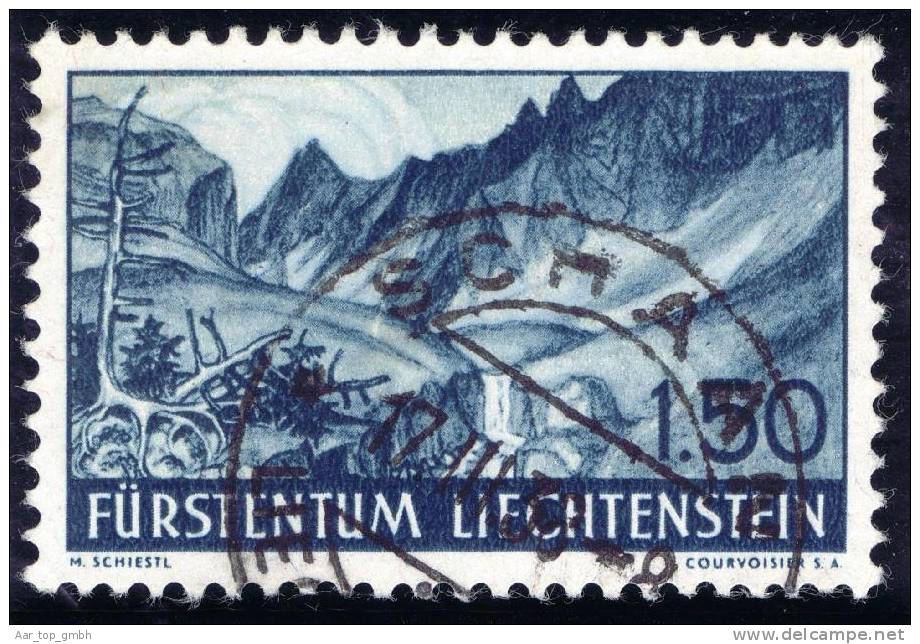 Liechtenstein 1938 Zu#139 Mi#169 Voll-Stempel Schaan - Gebraucht