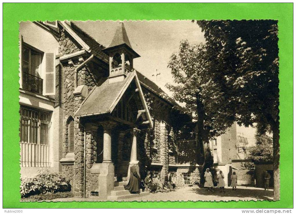 HOPITAL SAINT MICHEL RUE OLIVIER DE SERRES VUE EXTERIEURE CHAPELLE PARIS XV CARTE EN BON ETAT - Paris (15)